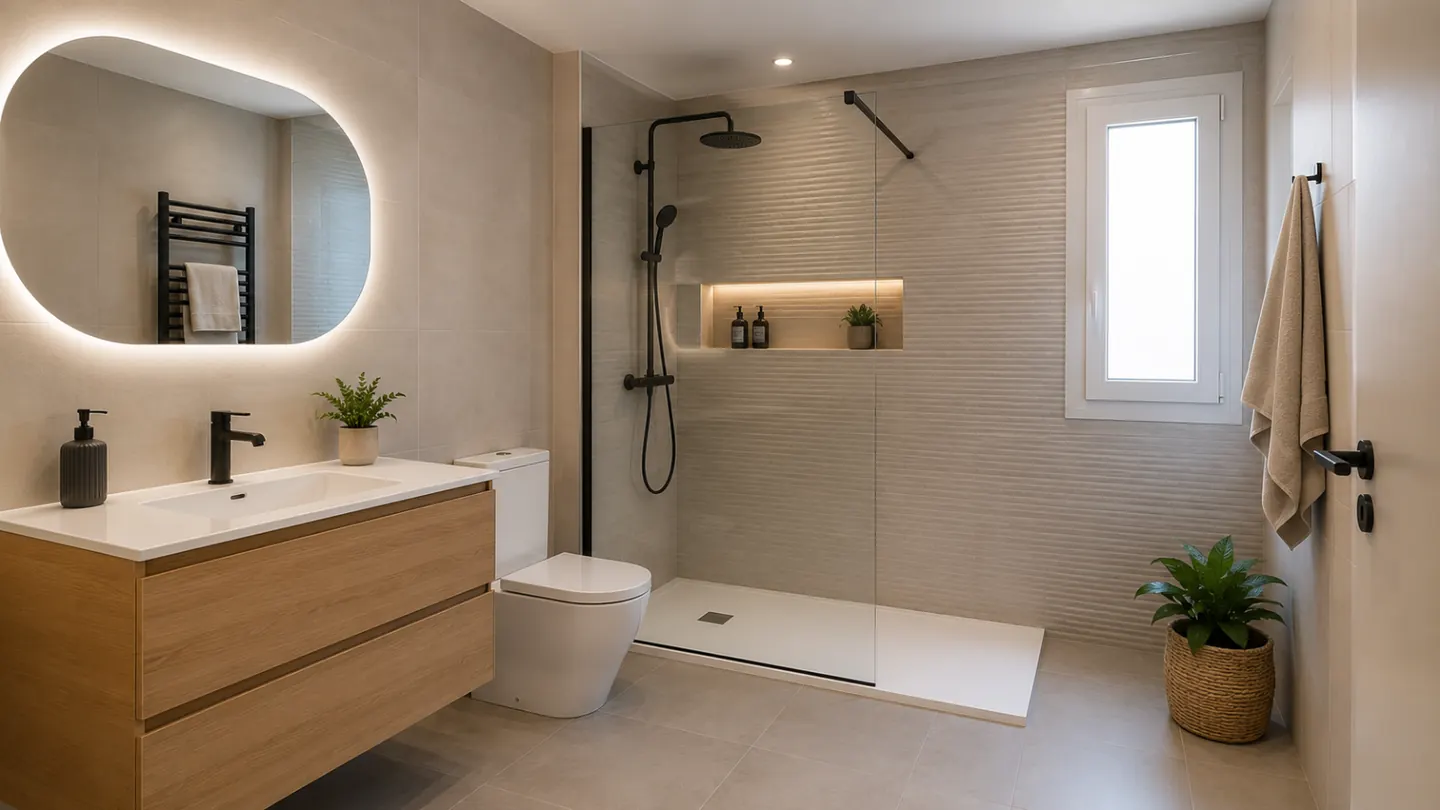 Reforma integral de baño en Madrid