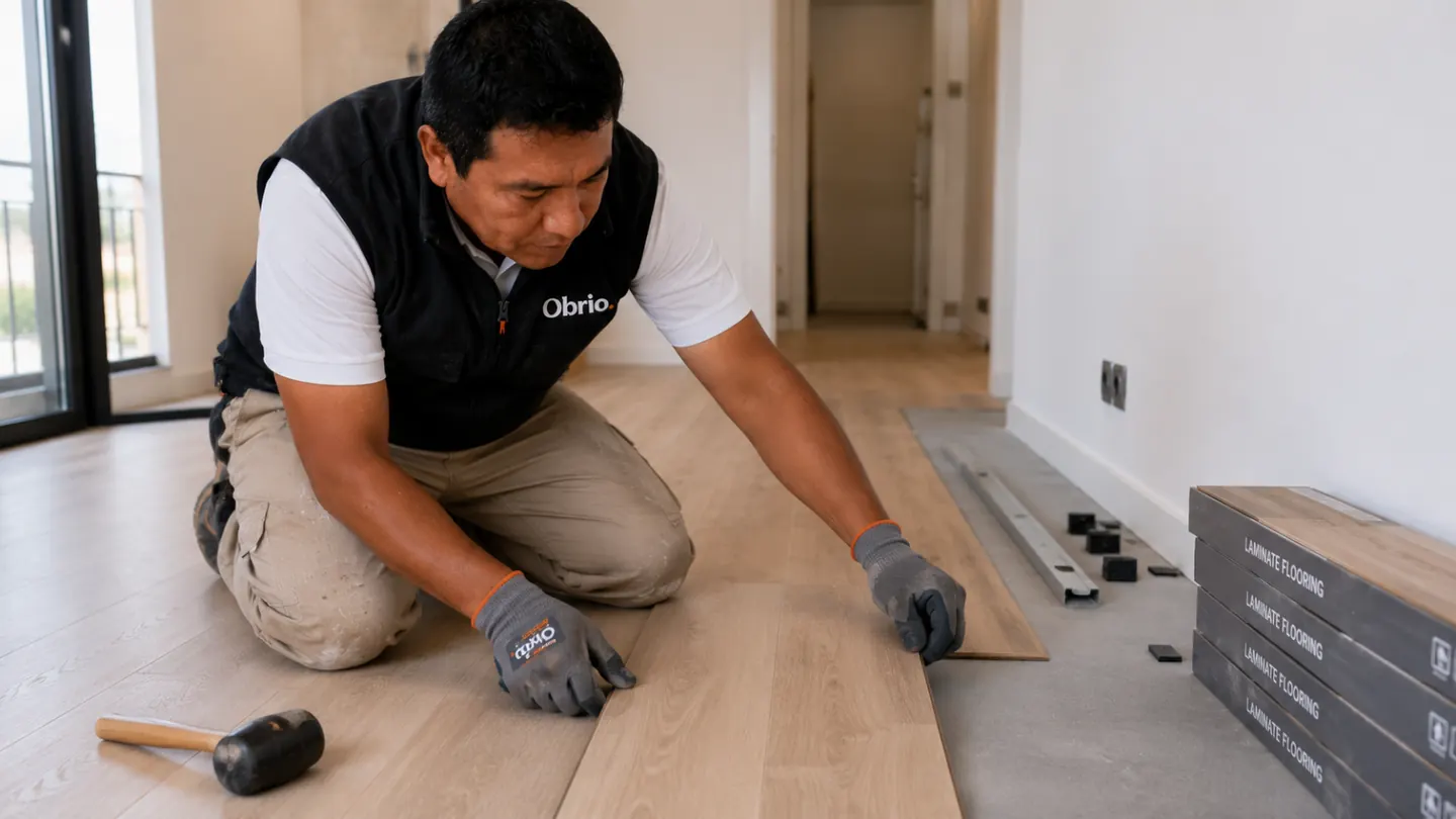 Instalación de suelo laminado en Madrid